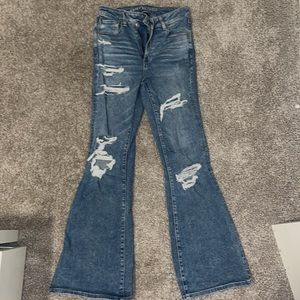 Super High-Rise Flare AE Jeans - 8 Long!
